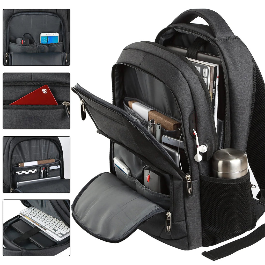 Tactical Waterproof Laptop Crossbody Travel Bag for Men