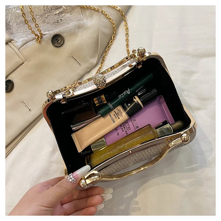 Chain Evening Shoulder Crossbody Bag for Women