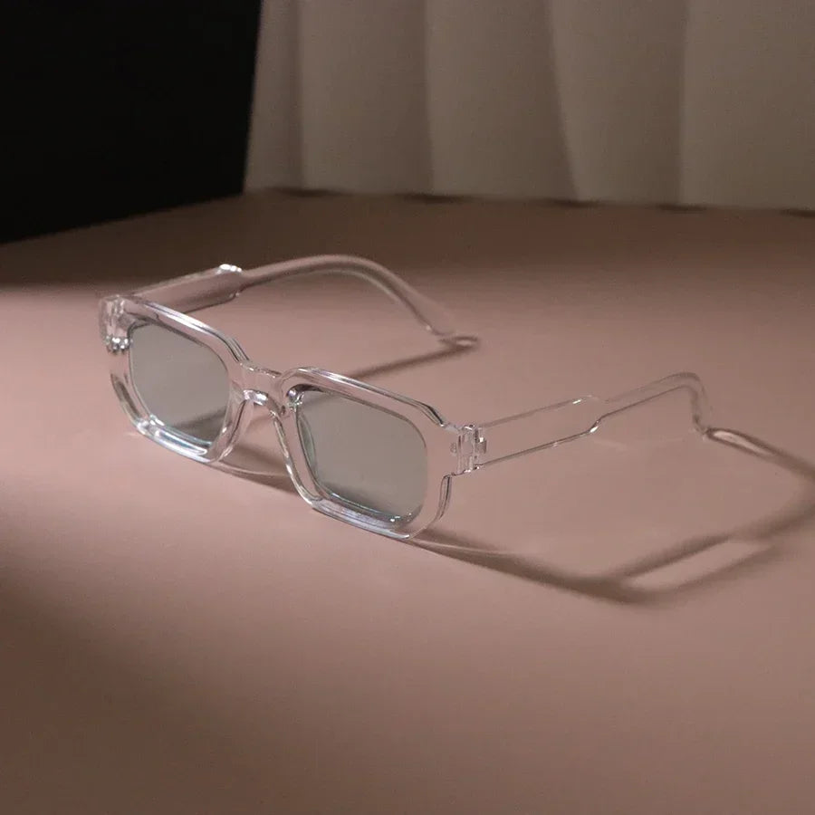Men Luxury Rectangle Designer Casual Fashion Sunglasses