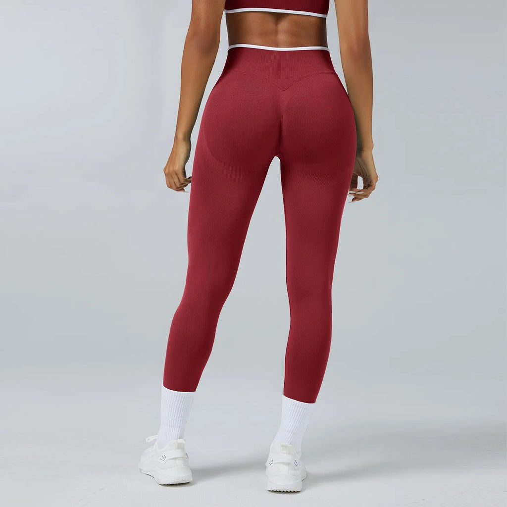 Seamless Push Up Yoga Leggings for Women