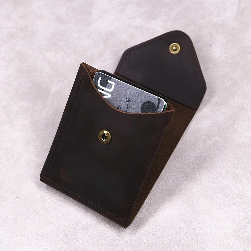 Genuine Slim Minimalist Front Pocket Wallet for Men