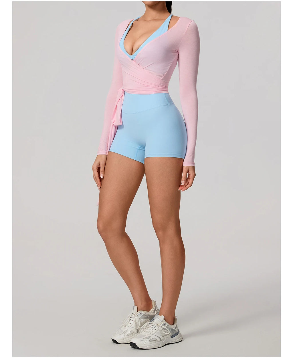 Women Long Sleeve Top Breathable Quick Dry Sportswear