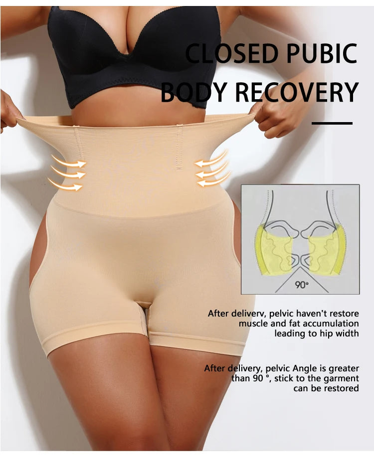 High Waist Butt Lifter Shapewear Shorts for Women