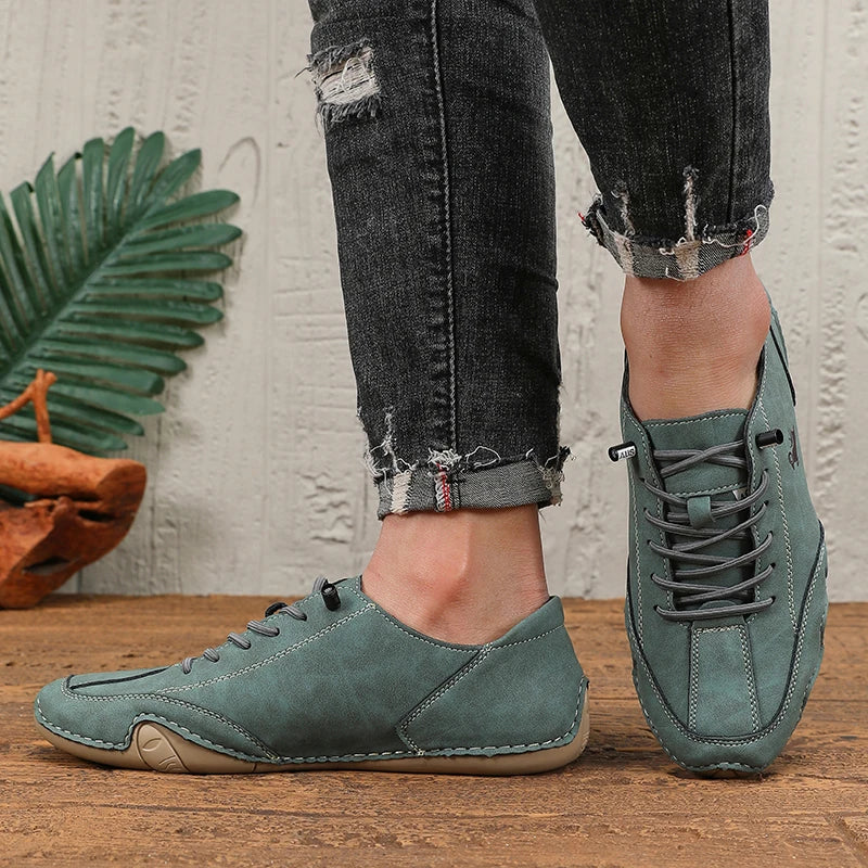 Women Classic Loafers Trendy Durable Artificial Leather Shoes