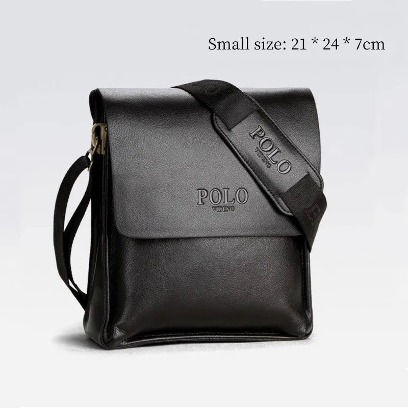 Large Capacity Wear Resistant Business Crossbody Shoulder Bag for Men