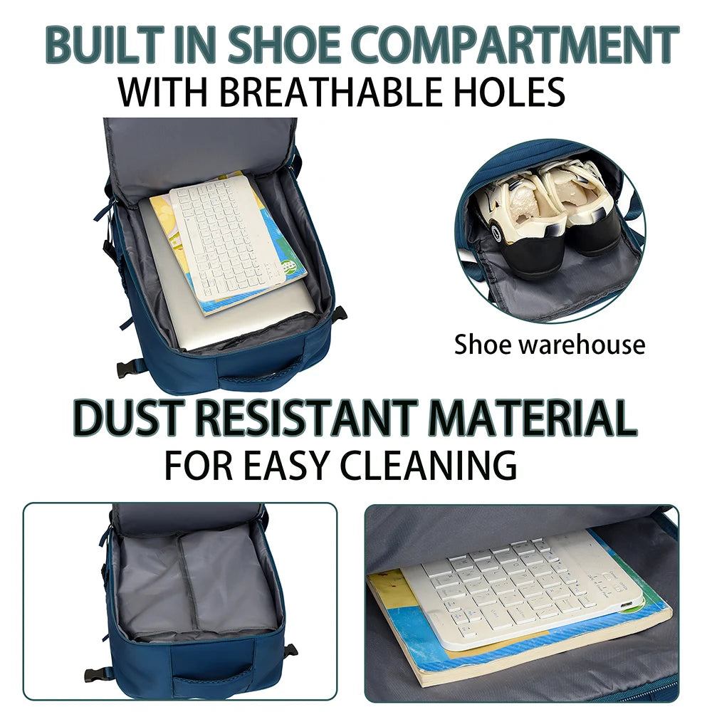 Large Capacity Business Travel Backpack for Men