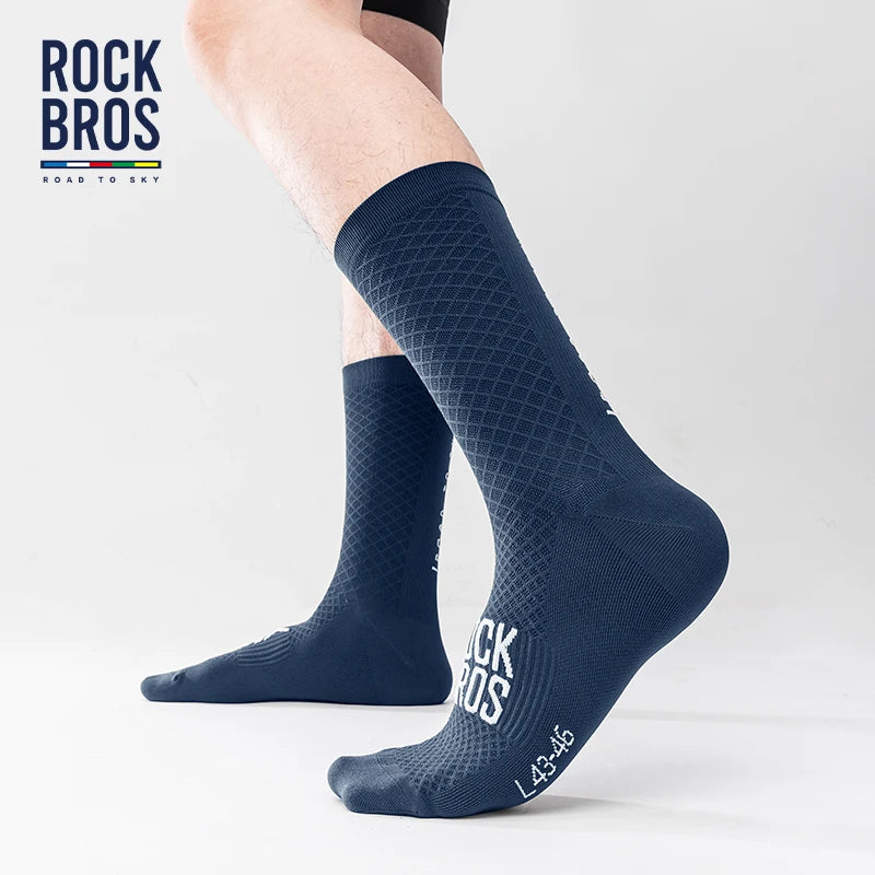 Shock Absorbing Breathable Cycling Socks for Men