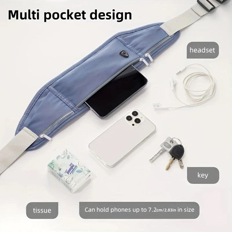 Outdoor Sports Waterproof Waist Belt Fanny Pack for Men