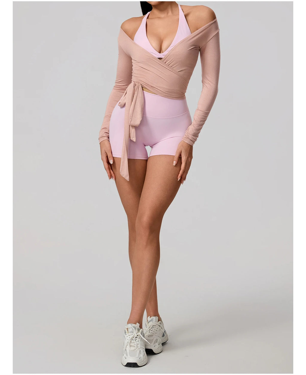 Women Long Sleeve Top Breathable Quick Dry Sportswear