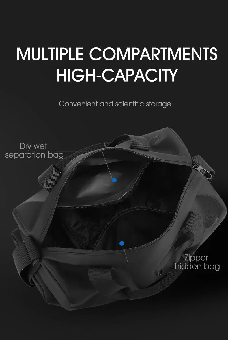 Large Capacity Waterproof Travel Sports Bag for Women