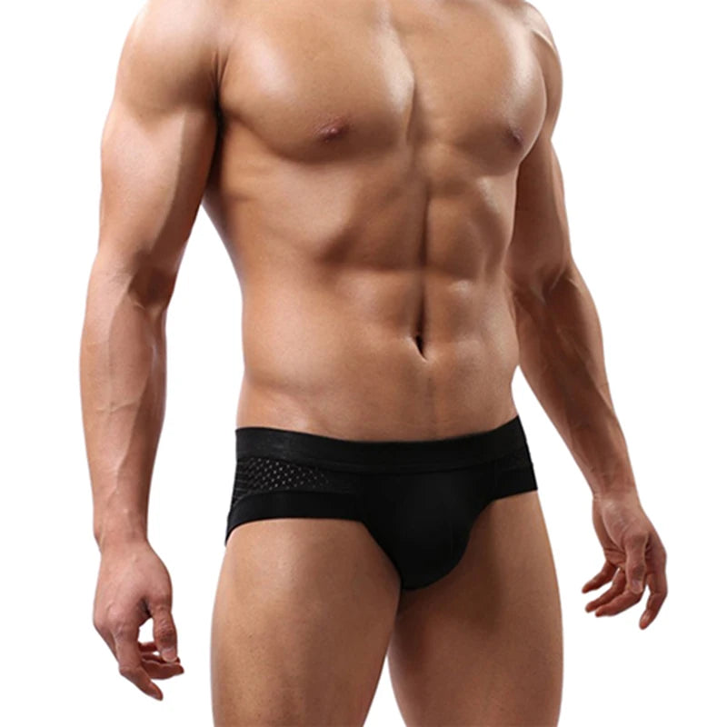 Soft Pouch Trunk Underwear Boxer Briefs for Men