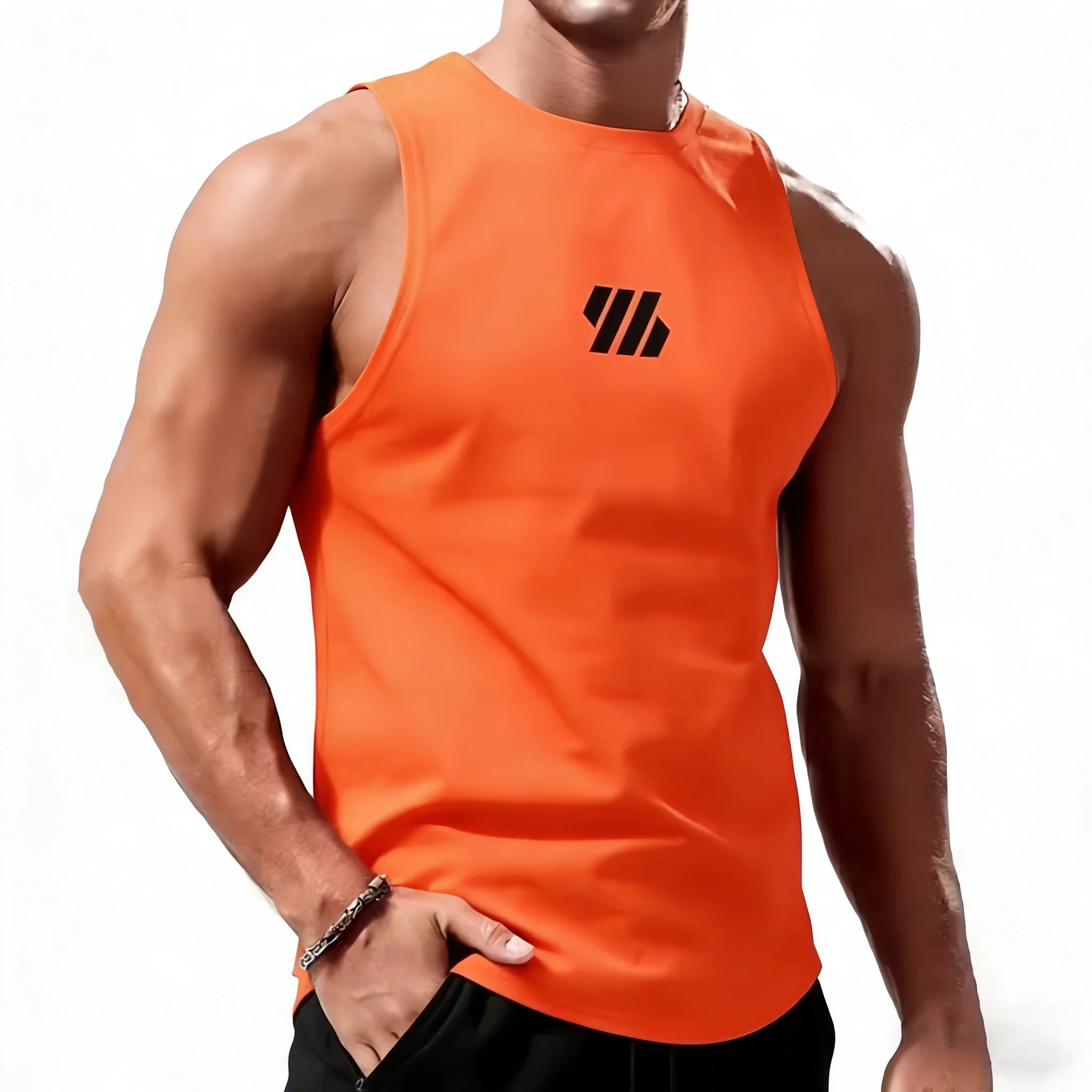 Men Quick Dry Gym Training Tank Top Vest