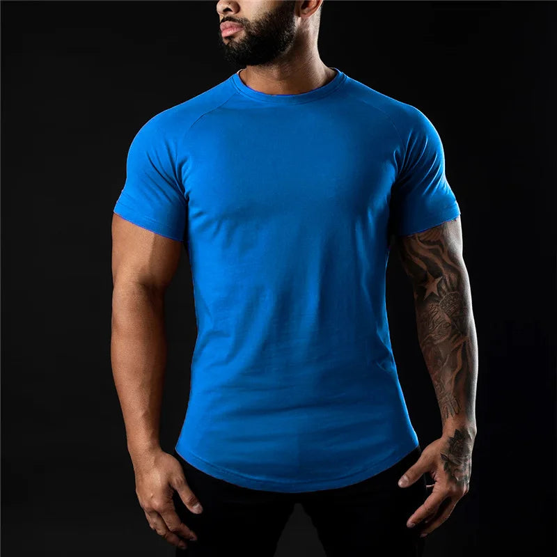 Men High Quality Cotton Summer T-shirt