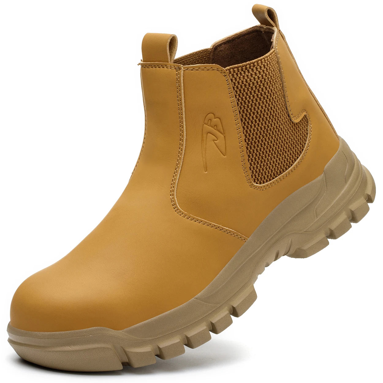 Rotating Button Work Shoes for Men Anti Puncture Protective Boots Sneakers Waterproof Work Safety Shoes Non Slip Steel Toe shoes