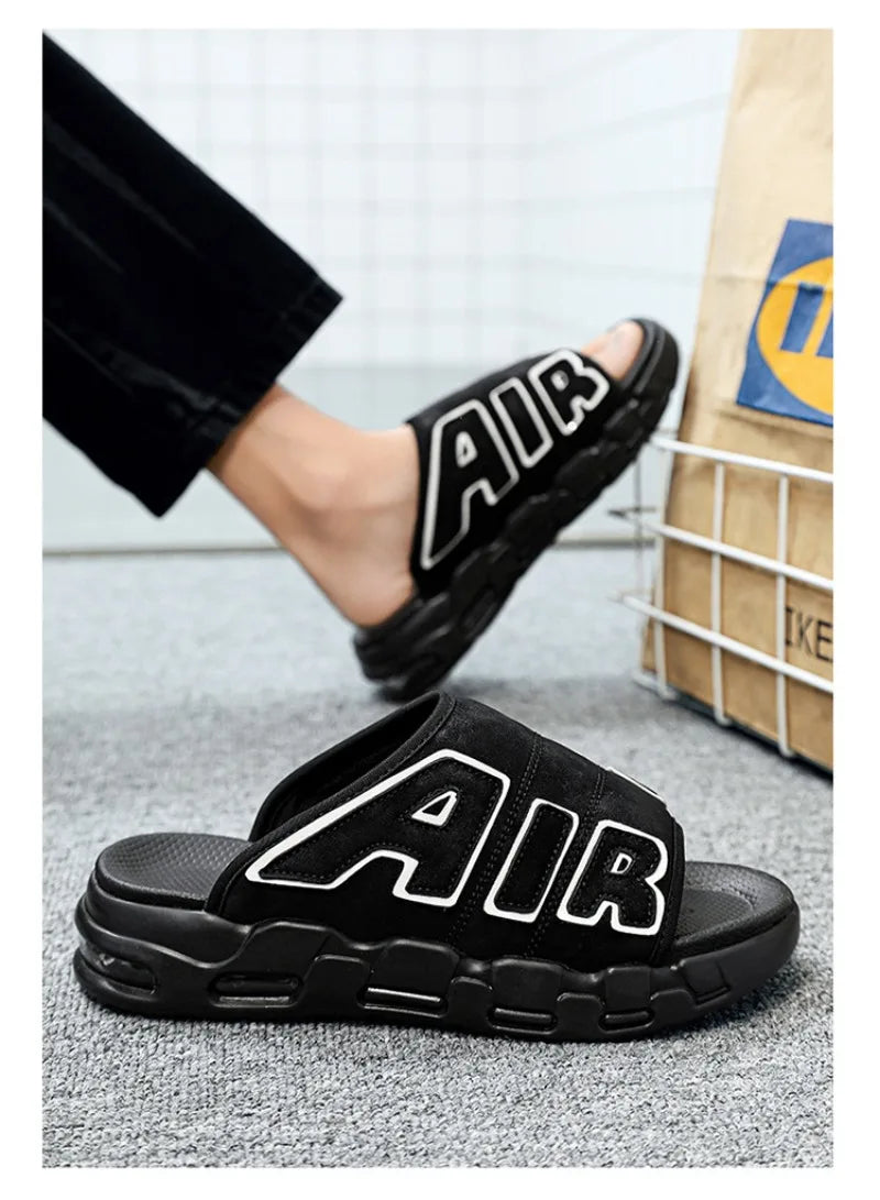 Men's Slippers 2025 Summer Breathable Slippers Large Fashion Platform Casual Shoes for Men New Light Sneakers Zapatos De Hombre