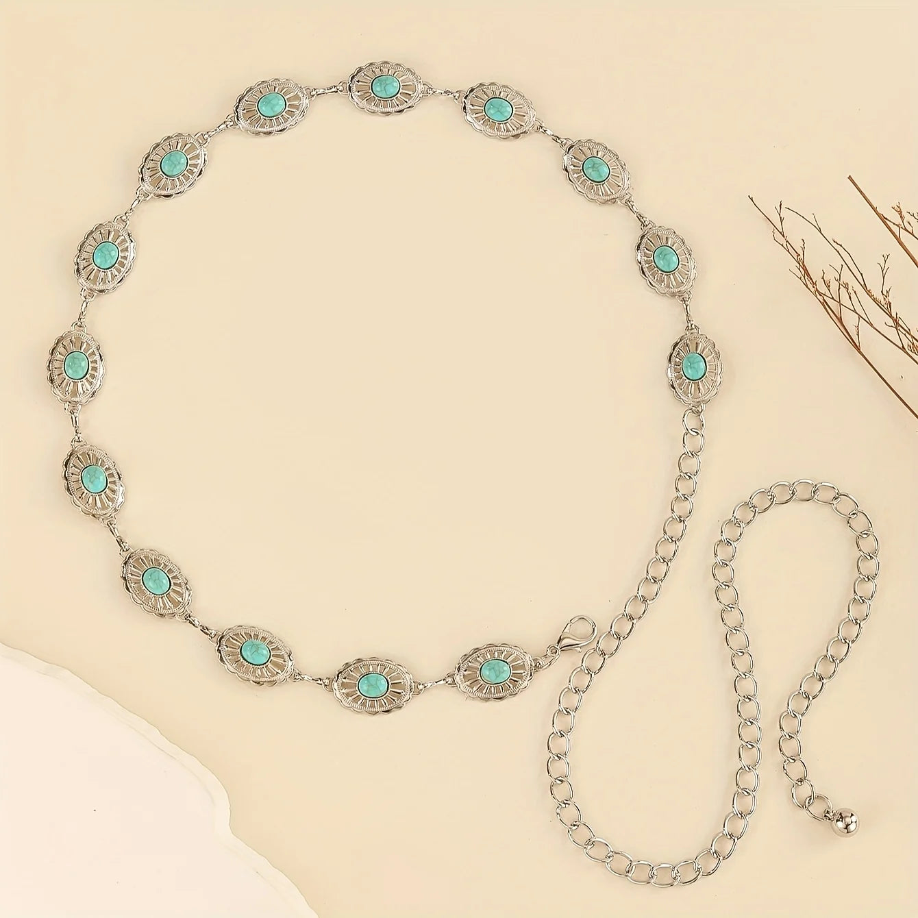 Fashionable Adjustable Metal Bohemian Style Waist Chain