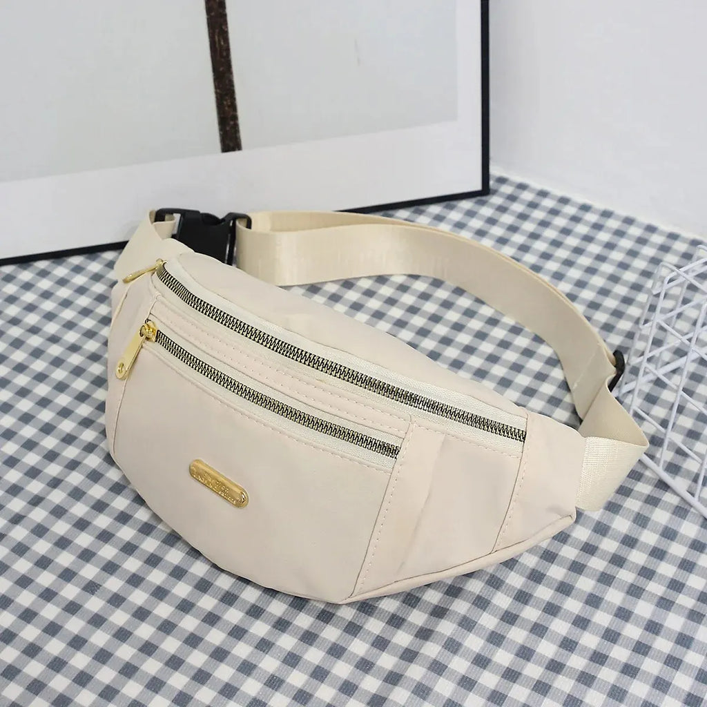 Multi Layer Sports Waist Chest Bag for Women