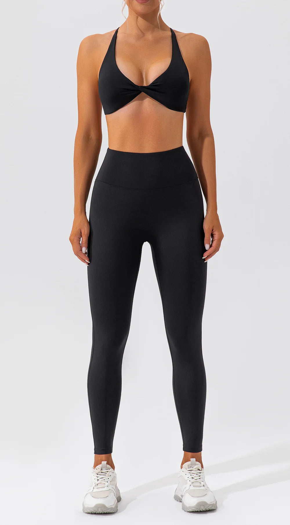 Women Crease Sports Bra Breathable Yoga Fitness Top