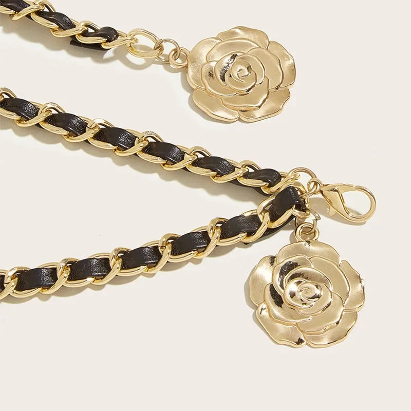 High Quality Metal Waist Chain Belts For Women