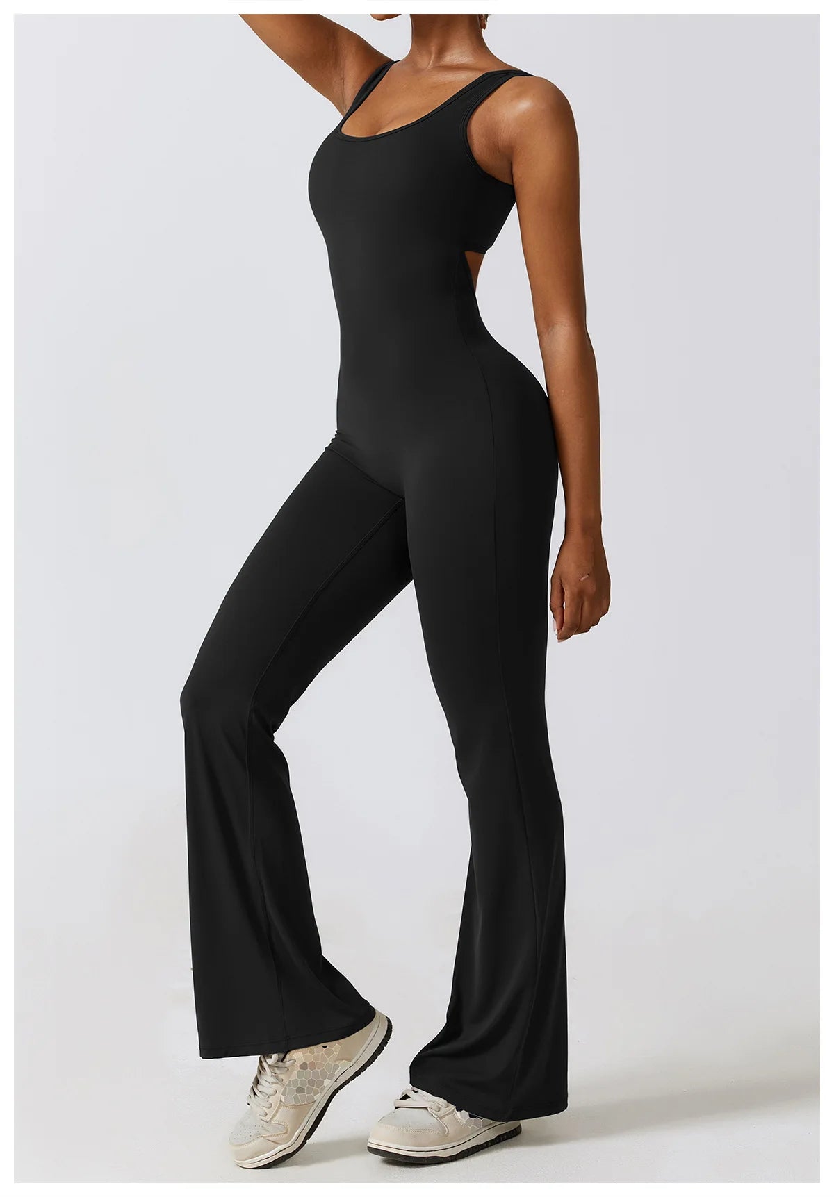 Women Yoga Set Push Up Fitness Romper