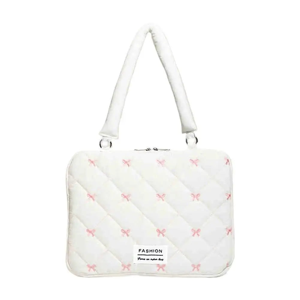 Portable Cute Bow Laptop Sleeve Bag