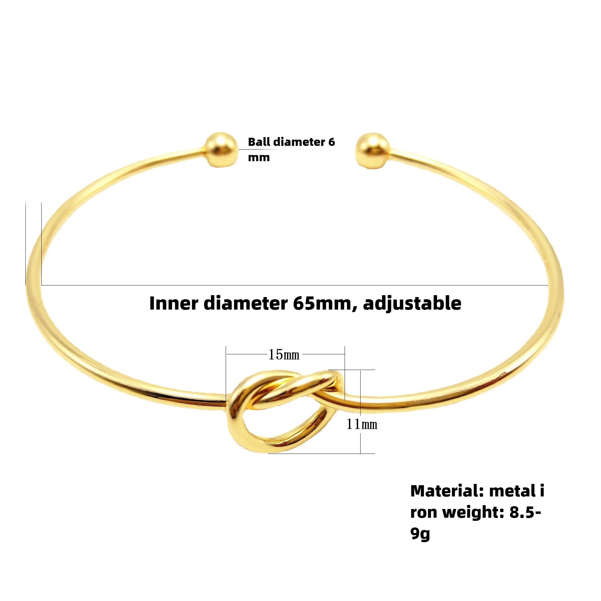 Stainless Steel Woven Twist Vintage Bracelet Streetwear Jewelry