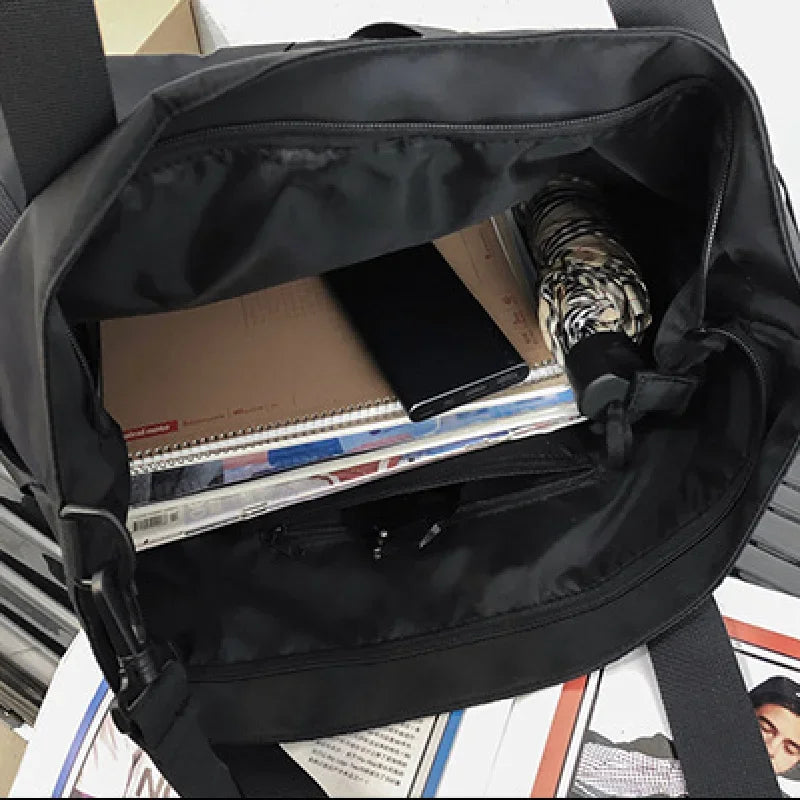 Large Capacity Casual Travel Tote Shoulder Bag for Men
