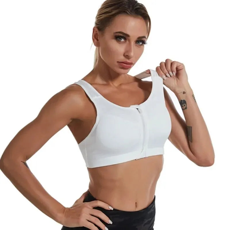 Women Shock Absorbing Yoga Sports Bra Quick Dry Fitness Top