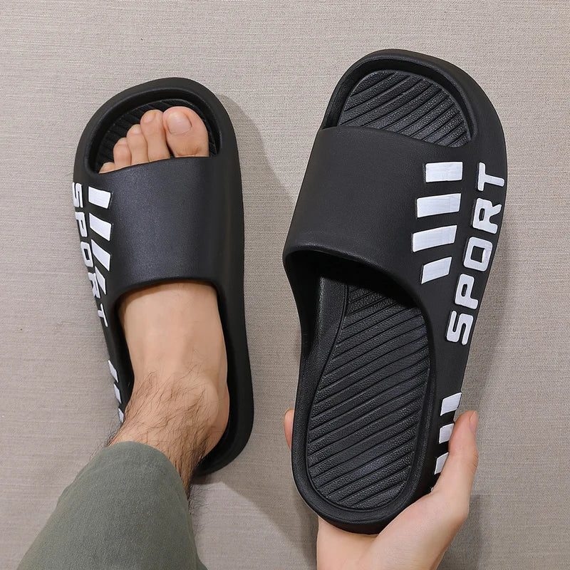 Men Thick Sole Summer Slide Sandals