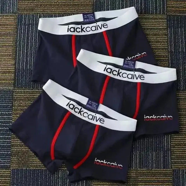 Cotton Printed Underwear Boxers for Men 3 Pcs