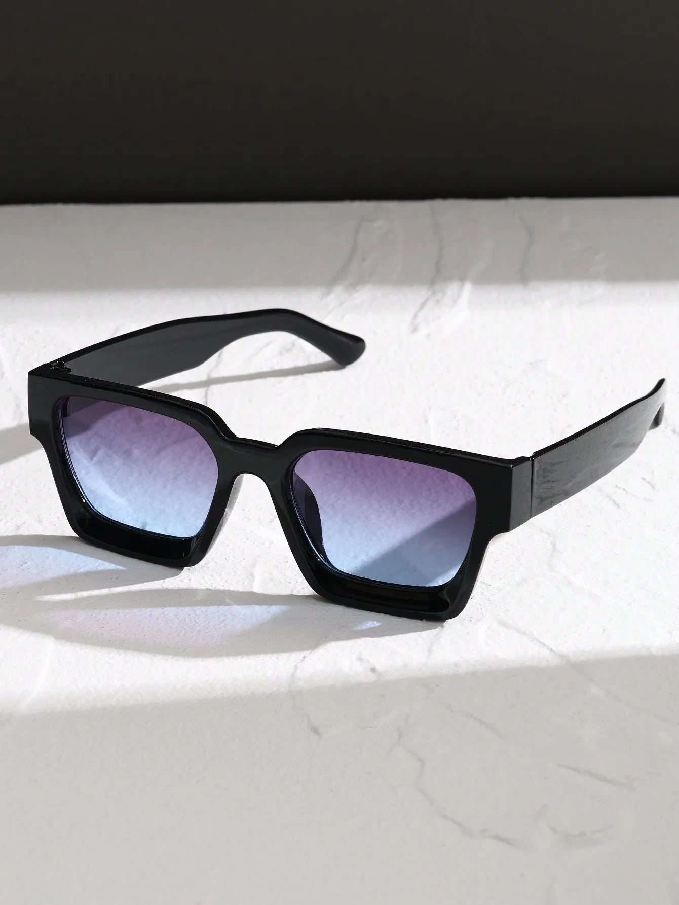 Men Classic Square Frame Fashion Sunglasses Eyewear