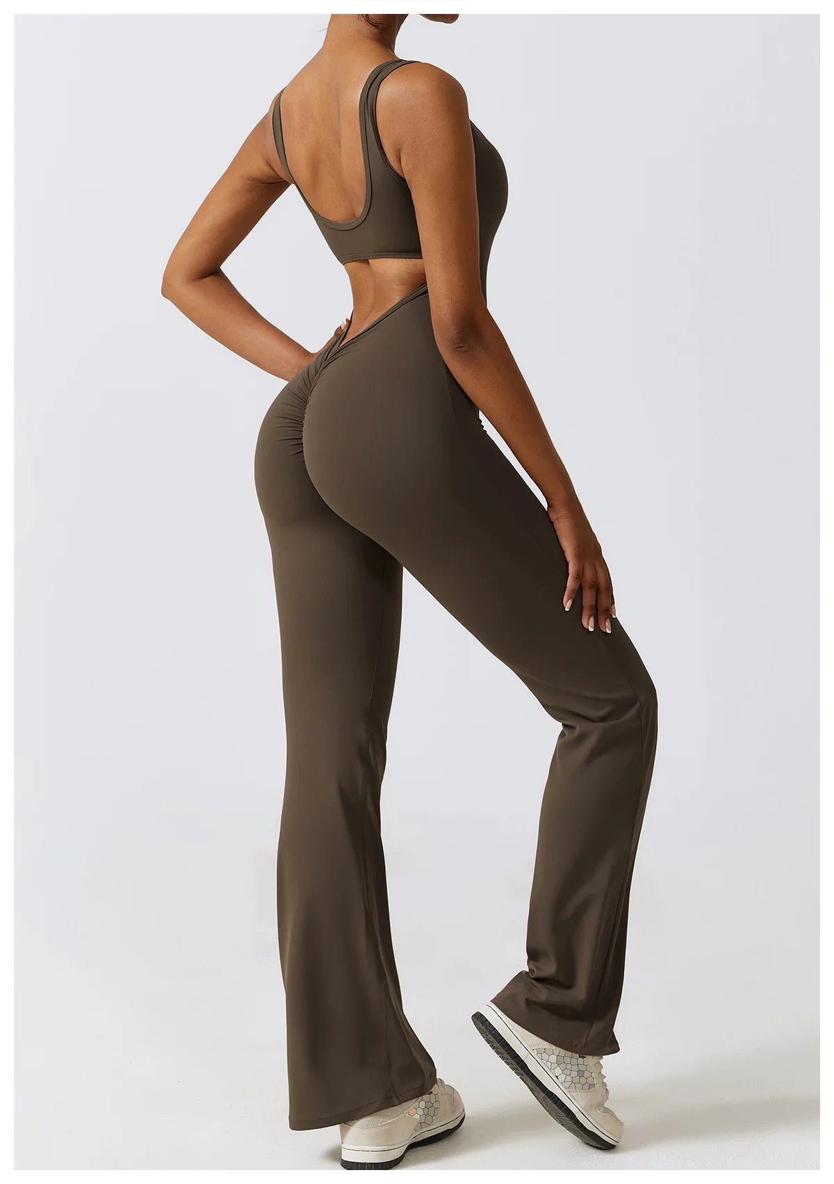 Women Yoga Set Push Up Fitness Romper
