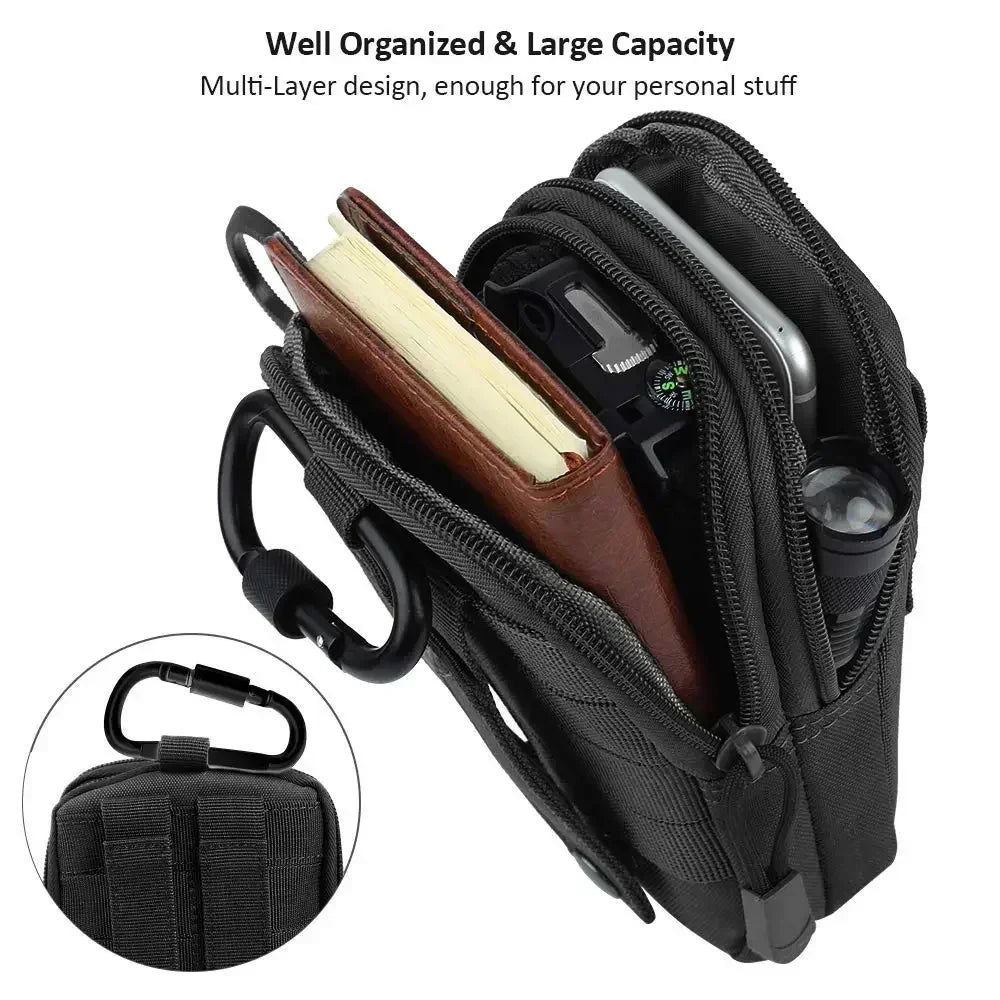 Camouflage Multifunctional Outdoor Waist Bag for Men
