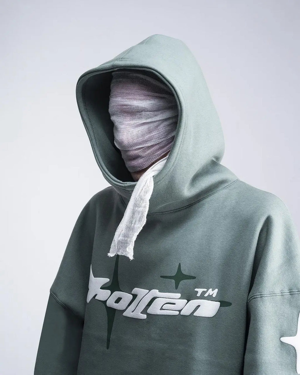 Men Retro Gothic Oversized Hoodie Sweatshirt
