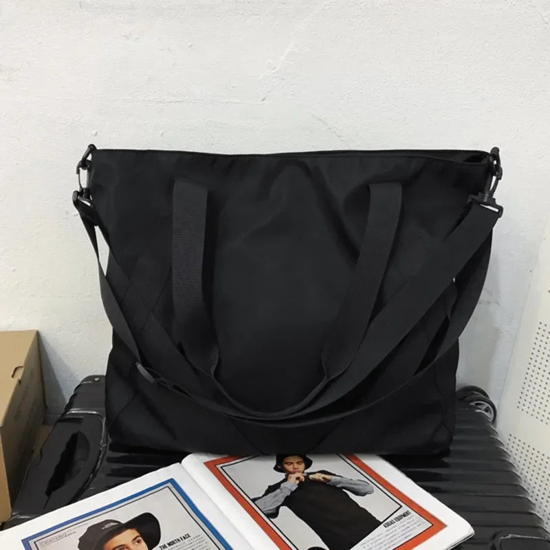 Large Capacity Casual Travel Tote Shoulder Bag for Men