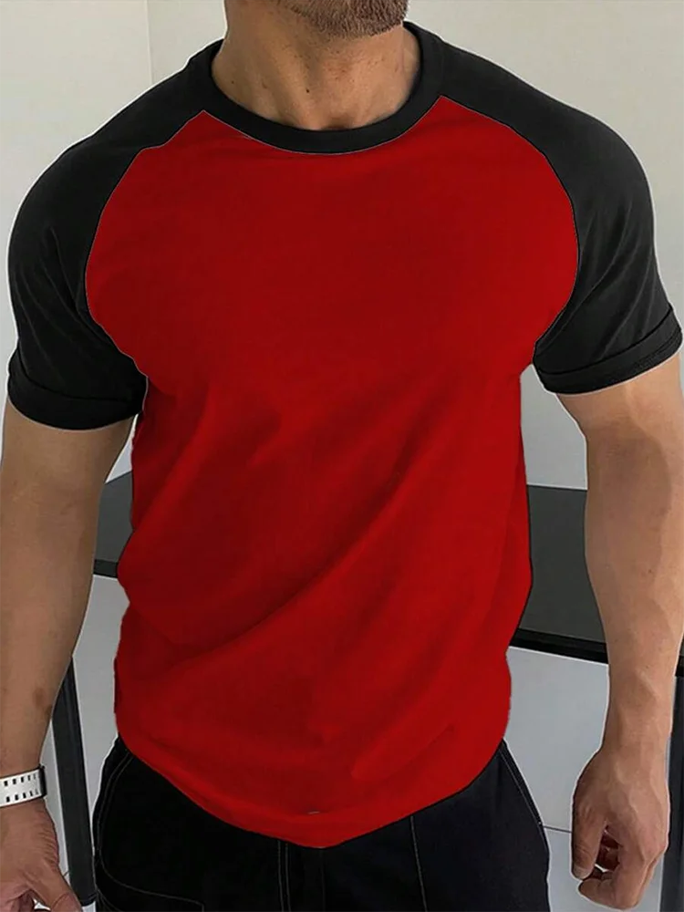 Men Summer Loose Fit Sports T Shirt