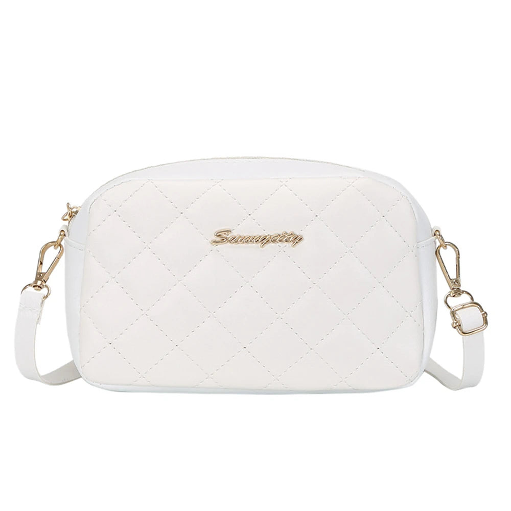 Tassel Embroidered Chain Crossbody Camera Bag for Women