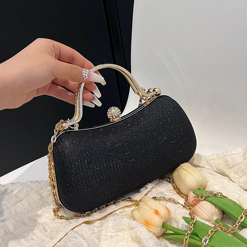 Chain Evening Shoulder Crossbody Bag for Women