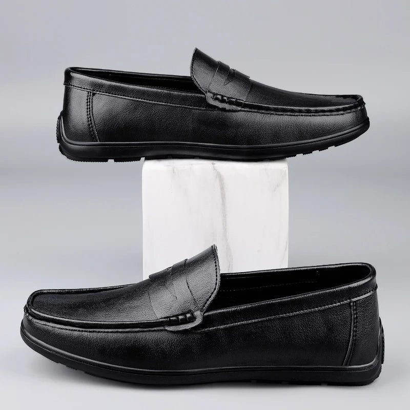 Men Genuine Leather Comfortable Loafers