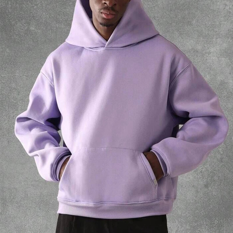 Men Hooded Sweatshirt Activewear Pullover Hoodie
