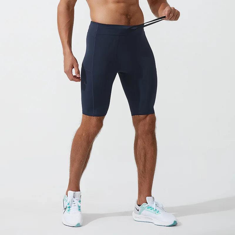 Men Quick Dry Compression Gym Shorts Leggings