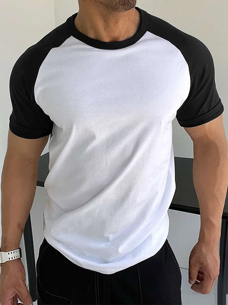 Men Summer Loose Fit Sports T Shirt