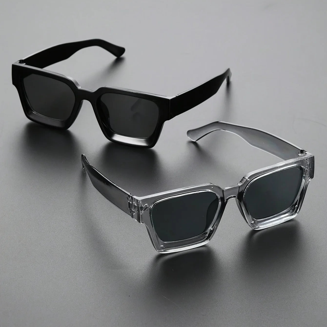 Men Classic Square Frame Fashion Sunglasses Eyewear