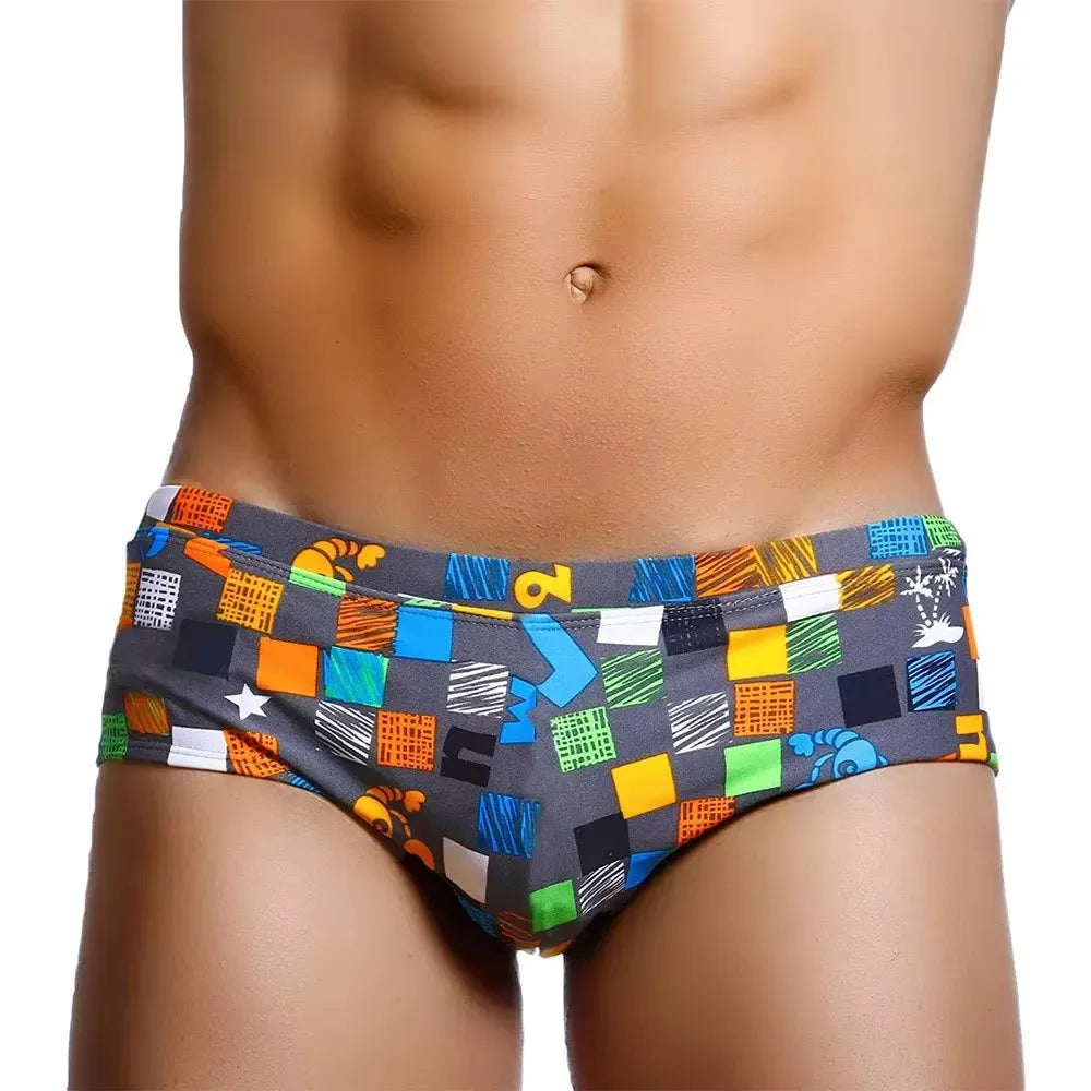 Brazilian Cut Swim Briefs for Men
