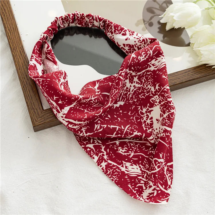 Women Winter Knitted Cross Strap Neck Scarf Shawl