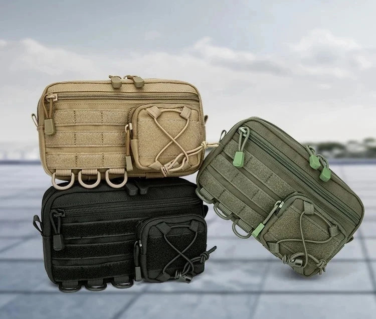 Molle Multifunctional Waist Belt Fanny Pack Bag for Men