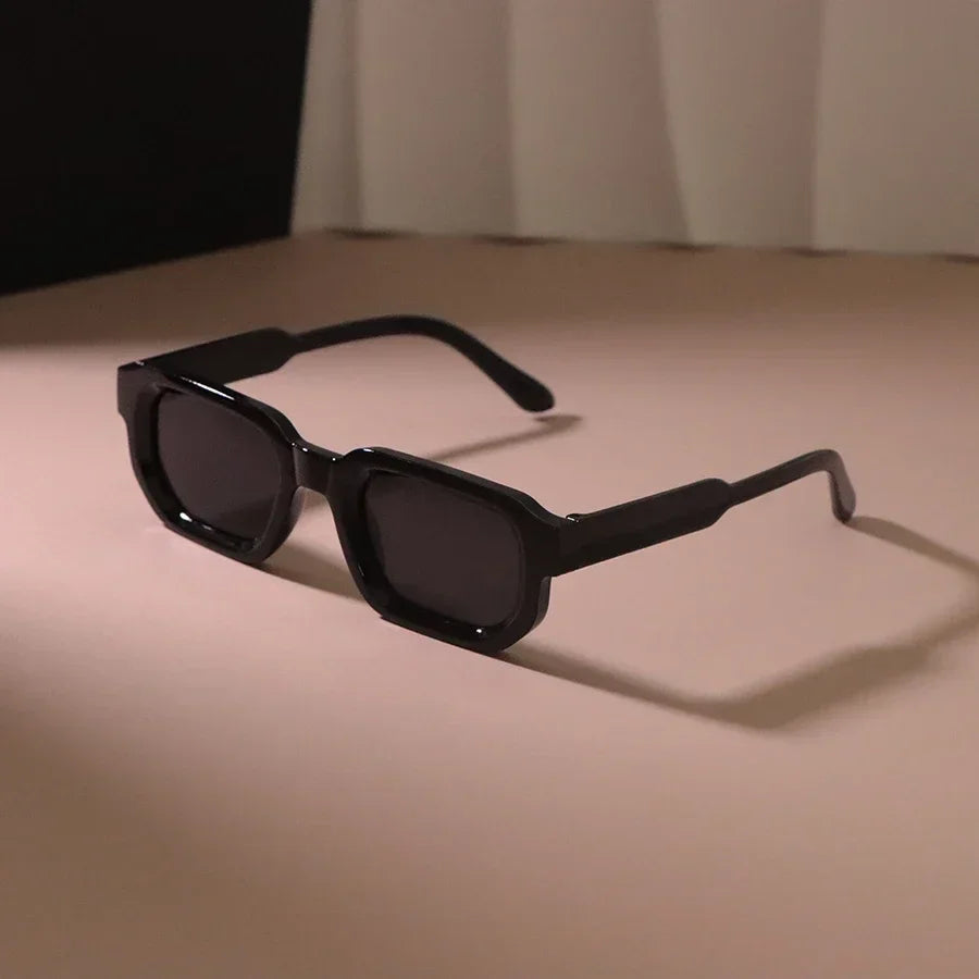 Men Luxury Rectangle Designer Casual Fashion Sunglasses