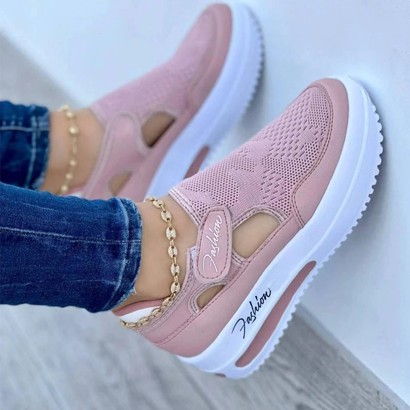 Women Platform Canvas Casual Shoes
