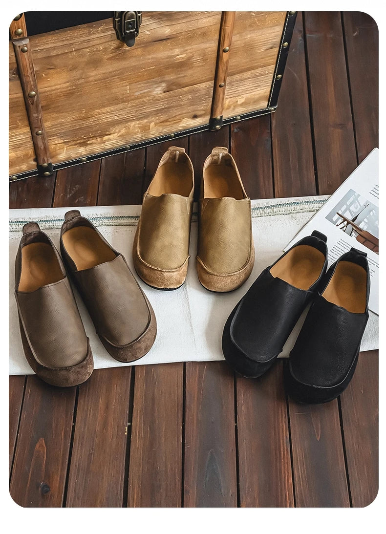 Man Loafers Outdoor Walking Fashion Casual Shoes