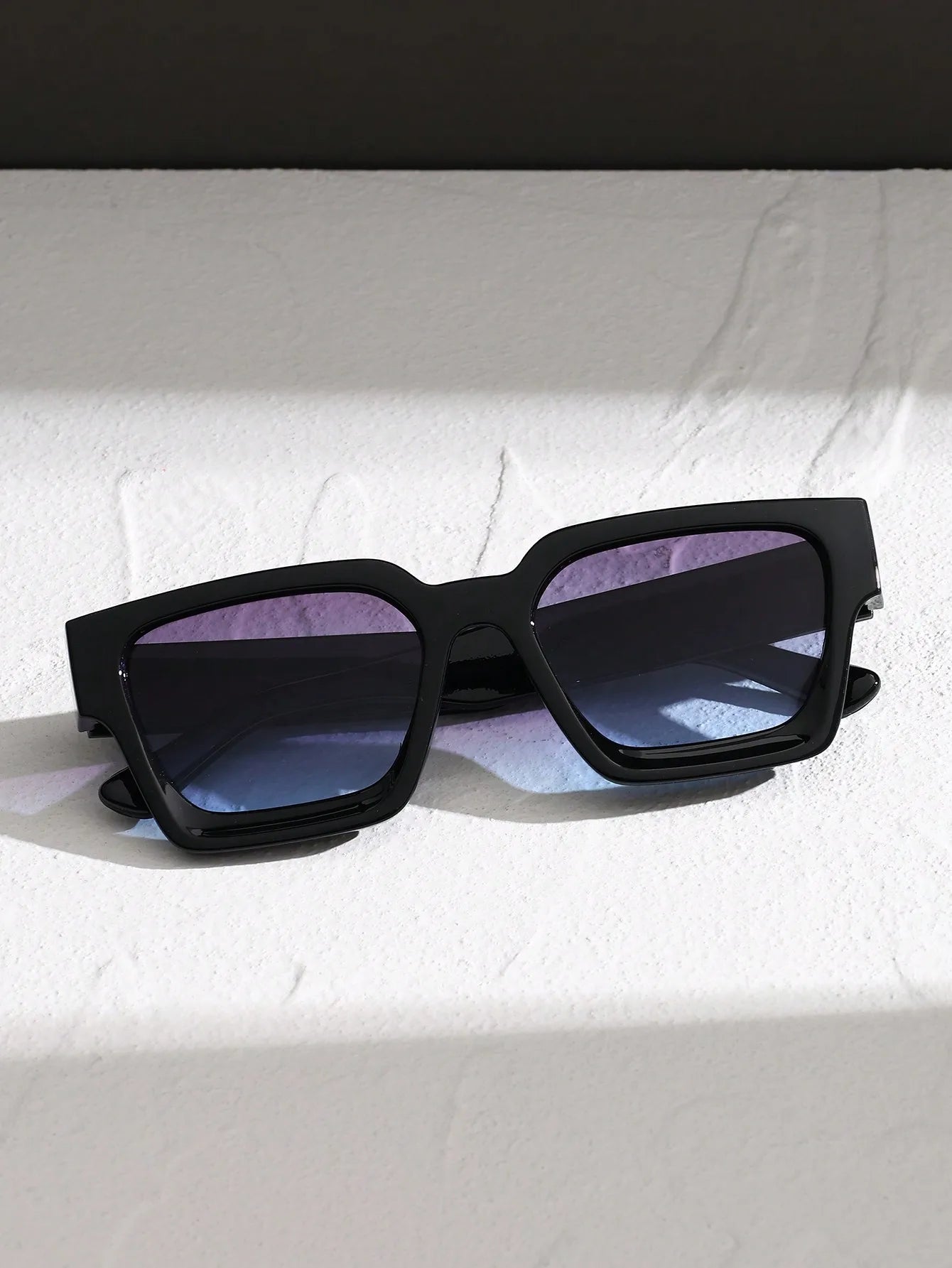 Men Classic Square Frame Fashion Sunglasses Eyewear